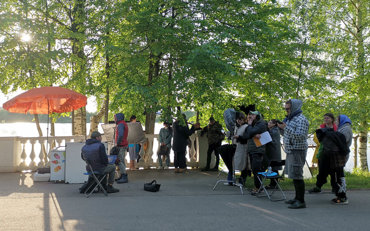 Съемка сериала Настенька